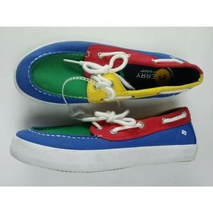 Sperry Top Sider‎ Canvas Primary Colorblock shoes
